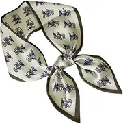 [VALICLUD] Women Scarf Ribbon Scarf Kerchief Neck Summer Scarf Silk Scarves Handbag Scarf Ladies Scarves Print Neckerchief Silk Neck Scarves Silk Scarf for Women Scarves for Women Pink