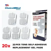 20PCs Electrode Tens Units Electrode Pads for Body Massage Replacement pad 5x5cm