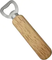 Bottle Opener, Wooden Handle Bottle Opener, Wine Beer Soda Glass Cap Opener
