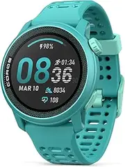 COROS PACE 3 Sport Watch GPS, Lightweight and Comfort, 17 Days Battery Life, Dual-Frequency GPS, Heart Rate and SpO2, Navigation, Sleep Track, Training Plan, Run, Bike, and Ski -Emerald Silicon