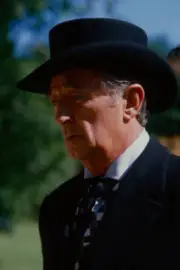 Robert Mitchum in the tv movie 'The Hearst And Davies Affair'- 1985 Old Photo 7