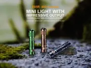 Fenix E05R 400 Lumens 64 Meter Throw LED Keychain Flashlight Torch (Black)