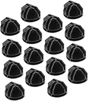 16pcs Accessories Connection Buckle Interlock Plastic Cabinet Electric Wire Button Connector Grid Cube Organizer Connector Organizer Storage Shelving Connectors Wardrobe