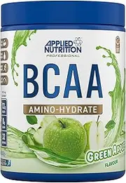 Applied Nutrition BCAA Powder Branched Chain Amino Acids Supplement with Vitamin B6, Replenish Electrolytes, Green Apple, 450 g