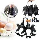 Penguin Shape Egg Holder Boil Cooker Hold Up To 6 Eggs Kitchen Egg Container New