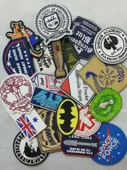 #2 Airsoft wild card PVC Morale Patch Gift Bundle