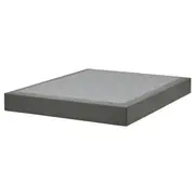 LYNGÖR slatted mattress base, dark grey, Double