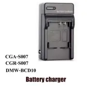 Wall Battery Charger For Panasonic CGA-S007 S007E Lumix DMC-TZ3 TZ3A TZ3EB TZ3EF
