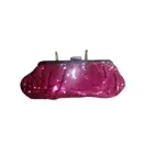 NWT Sequin & Satin Clutch Shoulder Bag, Kiss Lock Frame 2 Straps 3 Colors