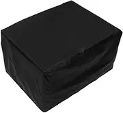 SOLUSTRE Printer Cover Protective Enclosure for Engravers Easy Installation Comprehensive against Dirt Liquids Multi-functional Design Black