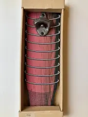 Red Stacked Cup Mounted Bottle Opener