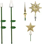 SZKERUI Christmas Tree Topper Holder,2Psc Tree Topper Stabilizer,Tree Topper ...