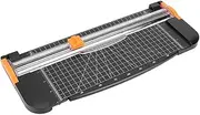 Paper Trimmer, Guillotine Paper Cutter Heavy Duty 6 Sheets Capacity Professional for Scrapbooking for Label for Cutting Craft Paper for Photo