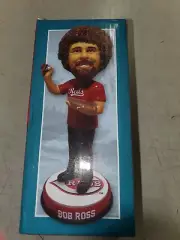 Bob Ross Bobblehead Cincinnati Reds The Joy of Painting Happy Tree MLB NEW Theme