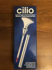Cilio Wine Thermometer Wein-Thermometer Germany New in Box