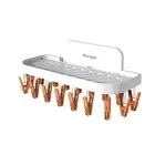 Drying Rack Multifunctional Wall Mounted Laundry Underwear Drying Hanger Rack