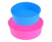 Silicone Cake Mold Baking Bakeware Pan Round Multiple Sizes ,Round Silicone Cake Baking Tray BPA-Free