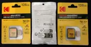 KODAK 128GB microSDXC 2 Cards and USB A & C Adapter V30 A1 UHS Ⅰ Memory Cards