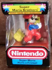 Vtg 1988 Nintendo Trophy Figure Super Mario Bros Super Mario Hurls a Fireball