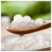 Agar Crystal Jelly Ball White 2kg Bubble Tea Pearls Boba Ready To Eat No Cook