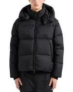 Emporio Armani Puffer Coat with Removable Hood