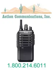 NEW ICOM IC-F3001-03-RC, VHF 136-174 MHZ, 5 WATT, 16 CHANNEL TWO WAY RADIO