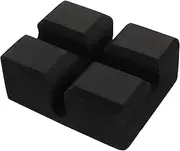 1Pc Multifunctional Bench Press Assist Brick Lightweight Sit Up Training Tool for Home Fitness for Smooth Floors Portable Exercise Equipment Black