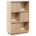 Vida Xl Highboard 74X35x117 Cm Solid Wood Pine Wood Sideboards & Buffets