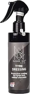 NANO GO Tyre Dressing, Matt Finish, Back to Black, Nanosilica Compounds 200ml.