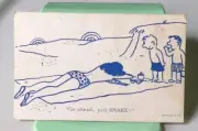 Vintage Humor PPC - "Go ahead, yell snake!" - P1834