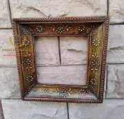 Wooden Frame Copper Gold Painted Frame Wall Mirror Frame Beautiful Design Art