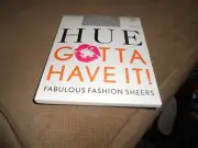 HUE Gotta Have It Control Top Micro Mesh Size 2 Black NEW