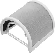 Abaodam U-shaped Pop Filter Microphone Windscreen Handheld Recording Accessory Protective Cover for Mic Metal Mesh Windscreen Anti-vibration White