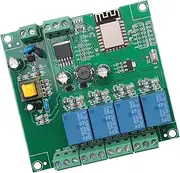 domoi ESP8266 Wireless WIFI 4 Channel Relay Module ESP-12F Wifi Development Board for 5V/8-80V Power Supply