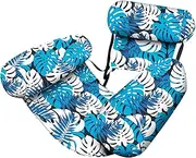 Pool Hammock - Pool Hammock Water Floats for Adults,Multi-Purpose Drifter with Backrest, Saddle Lounge Travel Outdoor Toys for Lake Beach Vacation