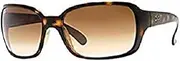 [Ray-Ban] RB4068 Sunglasses Light Havana/Crystal Brown Gradient 60mm, Multi, One Size