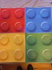 LEGO wall stickers 30x30 cm self adhesive