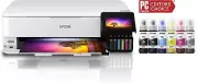 New Epson EcoTank Photo ET-8550 AIO Wireles Supertank Printer Scanner Copier