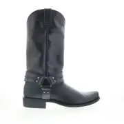 Dingo Molly Harness Boot Square Toe DI-848 Womens Black Leather Western Boots 7