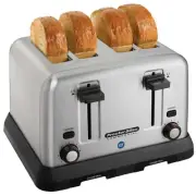 4-Slice Commercial Toaster 1 3/8" Slots 120V 1750W