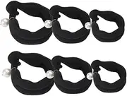 VICASKY 6 Pcs Lazy Hair Curler Bun Maker Double Hook Twisted Bun Rollers for Women Comfortable Sponge Hair Accessories Easy to Use Reusable and Secure