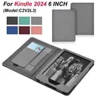 Auto Wake/Sleep 6 Inch EReader Case Smart Folio Funda for Kindle 2024 12th Gen