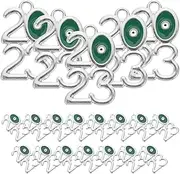 COHEALI Keychain Pendants DIY Jewelry Set 20pcs 2023 Charms Decorative Beads Charms for Necklace