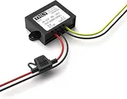 12V to 24V Voltage Converter, DC Boost Converter 5A 120W Step Up Transformer with Fuse Waterproof, DC/DC Converter for Golf Cart LED Light Motor Truck Vehicle Boat etc. (Accept DC9-20V Inputs)