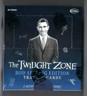 2019 Twilight Zone Rod Serling Edition Sealed Box 24 Packs 2 Autographs Per Box