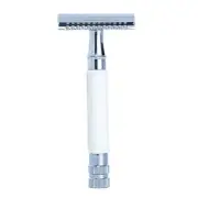 Yaqi Portal Safety Razor Closed Comb White