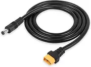 GINTOOYUN XT60 to DC5521 Power Cable, XT-60 Male to DC 5.5mm x 2.1mm Male Adapter Cord for FPV Goggles,etc. 1m