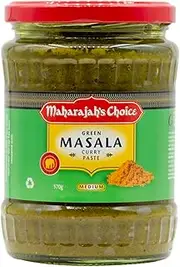Maharajah's choice Medium Green Masala Curry Paste, 570 g