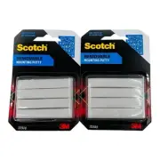 2 Packs Scotch Removable Mounting Putty 2 oz