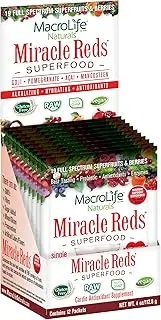 MacroLife Naturals Superfood Miracle Reds, 12 packets - 4 ounces
